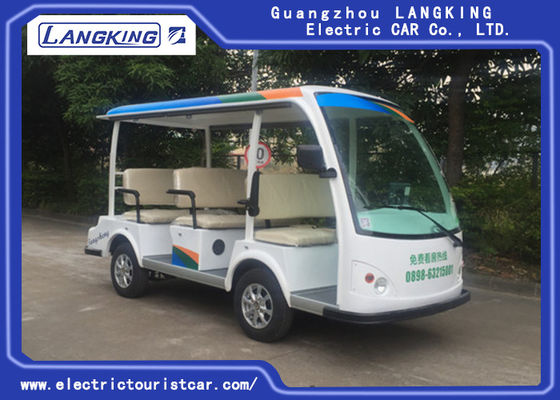 중국 8개의 좌석 파란 Eco 친절한 전기 여행자 차 고주파 내장된 충전기 협력 업체